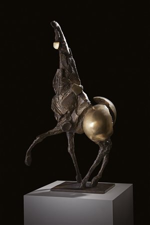 Nag Arnoldi 1928 - 2017 Cavallo Bronzo 95 x 48 x 28 cm (37.40 x 18.90 x 11.02...