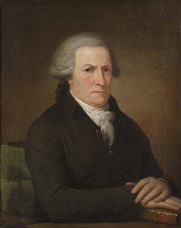 Andrea Appiani (Milano 1754 - 1817)(attr.)Ritratto di notabileOlio su tela cm...