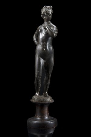 Arte veneta, secolo XVII "Venere" scultura in bronzo (h. cm 27) Su base in...