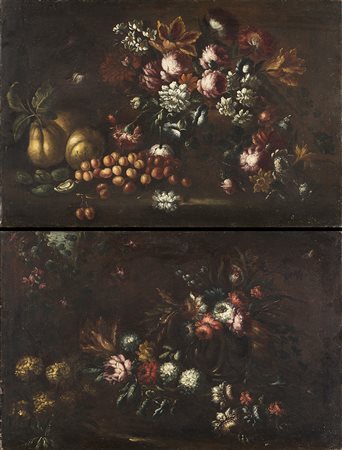 Scuola lombarda della fine del secolo XVII - inizi XVIIINatura morta di...