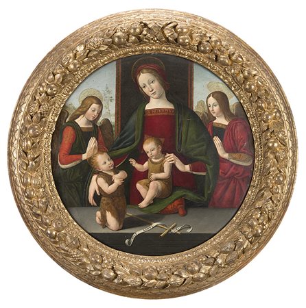 MAESTRO DEL TONDO GREENVILLE (attivo in Toscana e Umbria alla fine del secolo...