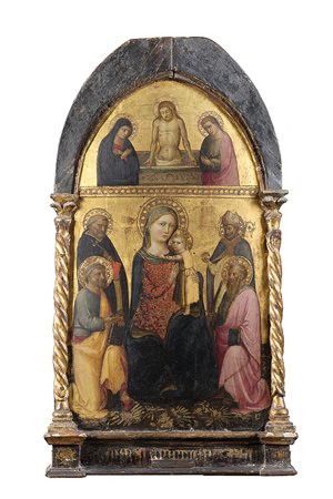 LIPPO D'ANDREA, GIÀ PSEUDO-AMBROGIO DI BALDESE (Firenze 1377) Madonna con...
