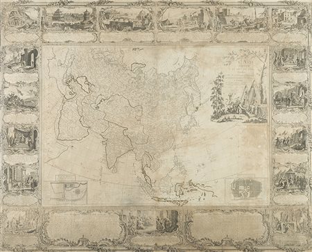 Gobert-Denis Chambon (attivo nel secolo XVIII 0)"L'Asie divisée en tous ses...