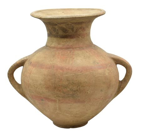 ANFORA ITALO-GEOMETRICA DATAZIONE: fine VIII- inizi VII sec. a.C. MATERIA E...