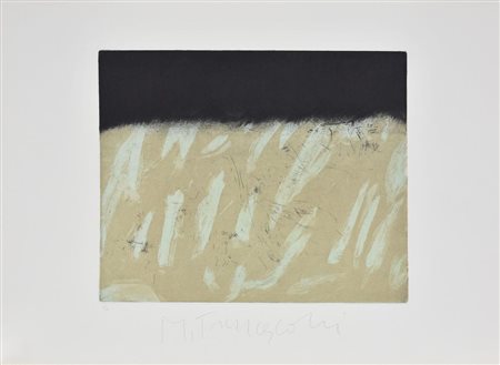 Mario Francesconi 4 NOVEMBRE.1996 Tecnica mista. mm 325x400. Foglio: mm...