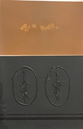 Lorenzo Piemonti Carate Brianza 1935 Senza titolo 1966 Tecnica mista su...