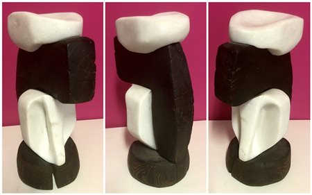 Giancarlo Sangregorio Milano 1925 Sconosciuto e strumentale 1998 Scultura in...