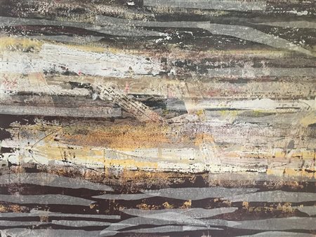 Artejonice San paolo 1965 Sunset reverse 2019 Tecnica mista e acrilici su...