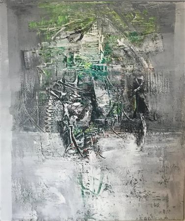 giuseppe macella altamura 1955 Nautilus 2019 Tecnica mista su faesite 68x58...