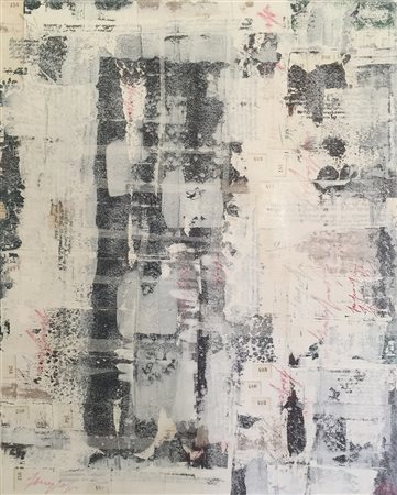 Artejonice San paolo 1965 No more 2019 Mista acrilico su tela 80x60...