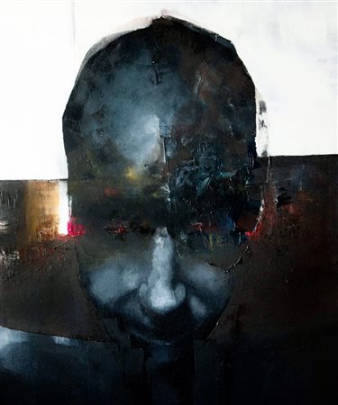 Gianluca Vanoglio Brescia 1975 Where is my mind 2018 mista su carta intelata...