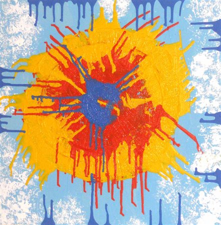 Tobia Polese Torre del Greco 1979 Splattersun 2015 Acrilico e informale...