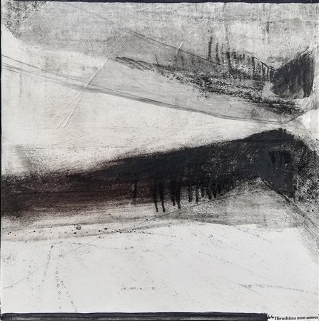 Camilla Rossi Brescia 1 Hiroshima mon amour 0 tecnica mista su carta intelata...