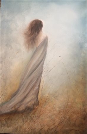 Gianna Stomeo Martano 1959 Nuovi Passi nel Vento 2018 90x60 Certificato di...