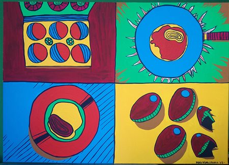 Maria Chiara Arconte Terni 1983 La Fine Dell'Uovo 2019 Acrilico su tela 50x70...