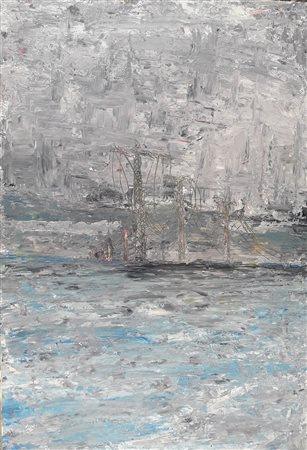 MARCO DE CARLI Milano 1970 Tralicci marini 2016 Acrilico finitura cera 59x40...