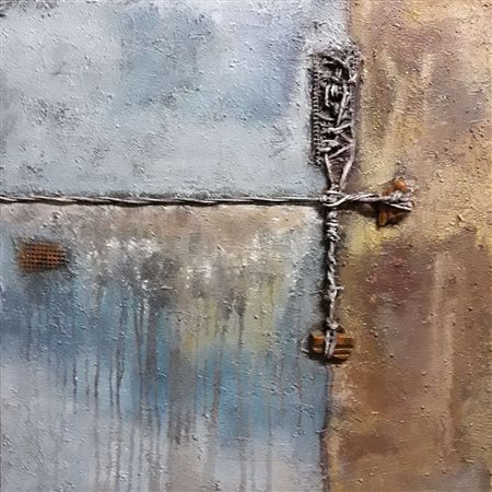 Navid Varese 1981 Untitled 2018 60x60 Certificato di autenticità