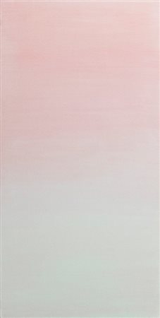 YINGLU CHEN CINA 1987 ARIA STATICA N.5 2017 OLIO SU TELA 80x40 Certificato di...