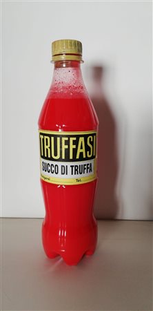 Carlo Cecaro Milano 1963 Truffasi 2019 Bottiglia d'artista 25x7 Certificato...