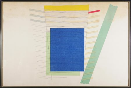 BONALUMI AGOSTINO (n. 1935) Senza titolo. Multiplo estroflesso, cm 150x100....