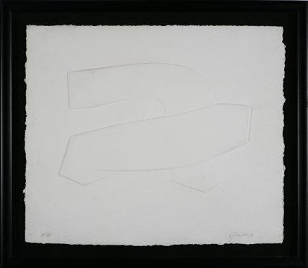 CARLESSO GIANPIETRO (n. 1961) Senza titolo. 1996 Carta spagnola pressata, cm...