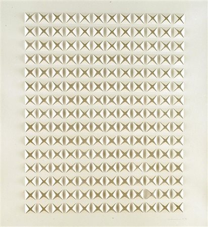 DADAMAINO (1935 - 2004) Senza titolo. Llitografia fustellata, Tir. 22/99...