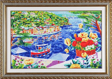 FACCINCANI ATHOS (n. 1951) Intorno a Portofino le nostre riflessioni e un...