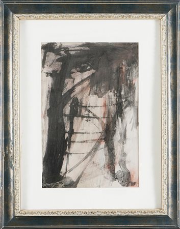 MILANI UMBERTO (1912 - 1969) Senza titolo. Tecnica mista su carta, cm 30x45....