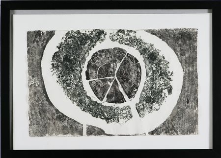 SANGREGORIO GIANCARLO (n. 1925) Senza titolo. 1973 Impronte su cellulosa, cm...