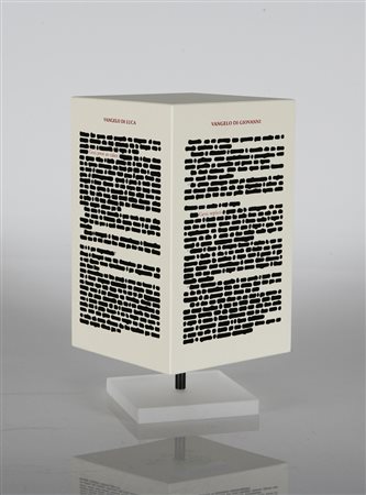 ISGRO' EMILIO (n. 1937) Quattro Gesù. 2008 Scultura, cm 15x24x15. Certificato...