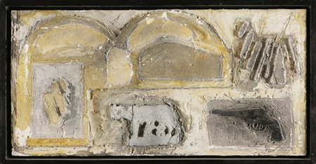 DEGANI EUGENIO (1923 - 2000) La lupa di Roma. 1956 Tecnica mista su...