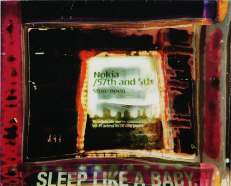 GALIMBERTI MAURIZIO (n. 1956) Sleep like. Stampa in lambda sotto plexi, cm...