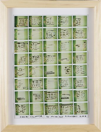 GALIMBERTI MAURIZIO (n. 1956) Dada Golf... 2007 Mosaico di polaroid, cm...