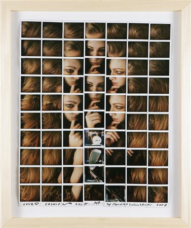 GALIMBERTI MAURIZIO (n. 1956) love fashion golf...pop... 2007 Mosaico di...