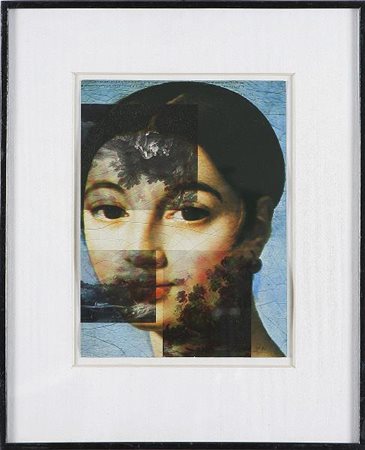 KOLAR JIRI (1914 - 2002) Senza titolo, 1982. Effacage. Cm 20x27. Sigla e data...