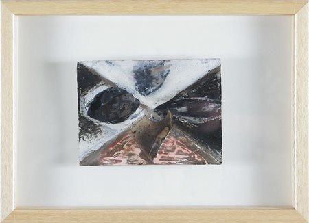 CECCOBELLI BRUNO (n. 1952) Eros, 1982. Tecnica mista su cartoncino. Cm 20x15....