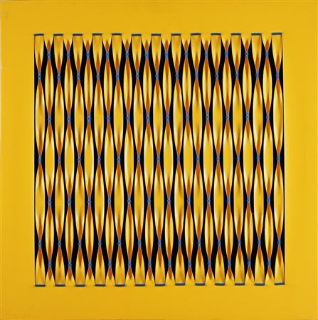 CARLETTO MARCO (n. 1961) Senza titolo. 2008 Acrilici su tela, cm 80x80x4. Al...