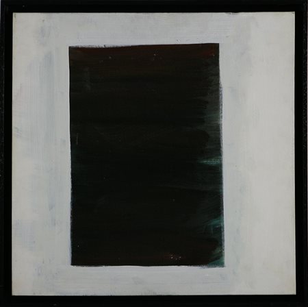 NIGRO MARIO (1917 - 1992) Ritratto ad un rettangolo blu, rosso, verde, nero....