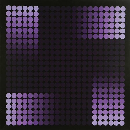 DE MARCO HUGO RODOLFO (1932 - 1995) Rotazioni di colori. Olio su tela, cm...