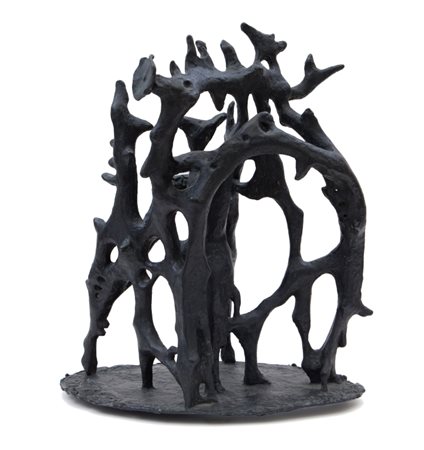 EDOARDO ALFIERI (1913-1998) Senza titolo 1958bronzo cm 42x34x23firmato e...