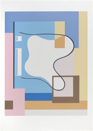 CARLA BADIALI (1907-1992) Como 1938/84 1984serigrafia cm 70x50esemplare...