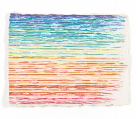 PIERO DORAZIO (1927-2005) Senza titolo 1982acquerello su carta cm...