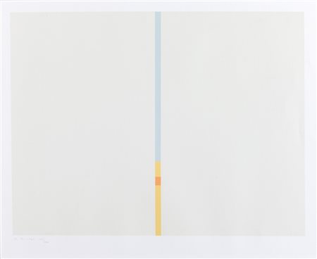 ANTONIO CALDERARA (1903-1978) Senza titolo 1969serigrafia cm 50x60esemplare...