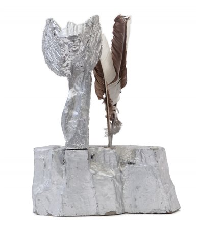 GIOSETTA FIORONI (1932-) Angelo casalingo 1996gesso e cemento cm...