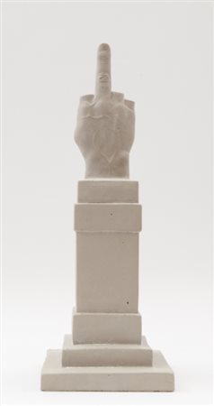 MAURIZIO CATTELAN (1960-) L.O.V.E. (Libertà Odio Vendetta Eternità)1:28...