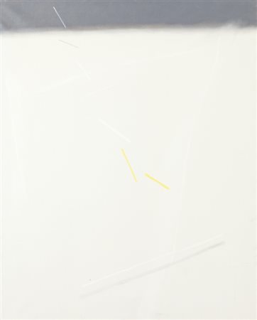 VALENTINO VAGO (1931-2018) E-300 1973olio su tela cm 92x73firmato e datato...