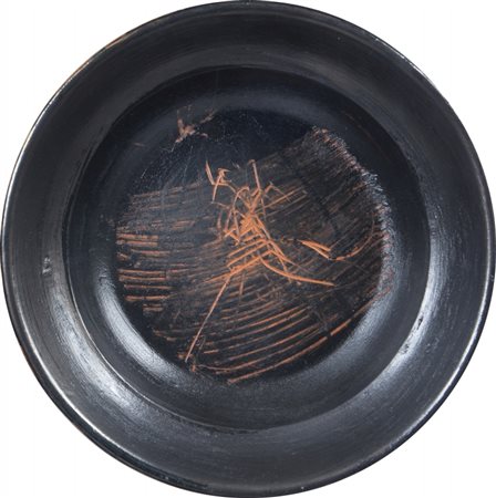 EMILIO SCANAVINO (1922-1986) Senza titolo 1963piatto in ceramica ø cm 39 h cm...