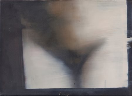 DANIELE GALLIANO (1961-) Senza titolo 1996olio su tela cm 30x40firmato e...