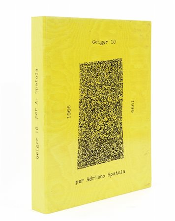 AA.VV (-) Geiger 10 per Adriano Spatola 1966-1996 a cura di Franco...