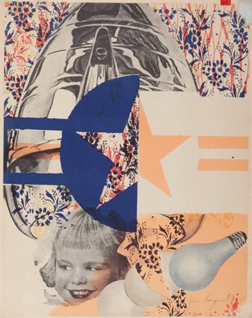 JAMES ROSENQUIST (1933-2017) Senza titolo 1965serigrafia cm 73 5x59firmato e...